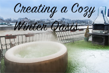 Winter Spa at Home: Creating a Cozy Oasis with Your Intex PureSpa Inflatable Hot Tub