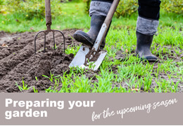 Preparing your garden for the upcoming growing season