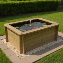 Wooden-Pond - 1.5m x 1m – 697mm Height – 27mm Thick Wall