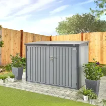 Grey Bromley Horizontal Storage Shed