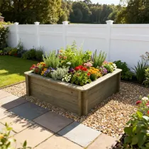 Raised Garden Bed – 1.5m x 1.5m – 429mm Height