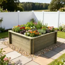 Raised Garden Bed – 1.5m x 1.5m – 563mm Height