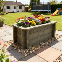Raised Garden Bed – 1m x 0.5m – 429mm Height