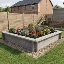 Raised Garden Bed – 1.5m x 1.5m – 295mm Height