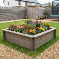 Raised Garden Bed – 1.5m x 1.5m – 429mm Height