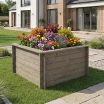 Raised Garden Bed – 1.5m x 1.5m – 831mm Height