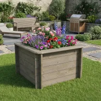 Raised Garden Bed – 1m x 1m – 697mm Height