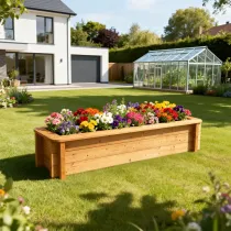 Raised Garden Bed – 2m x 0.5m – 429mm Height