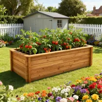 Raised Garden Bed – 2m x 1m – 831mm Height