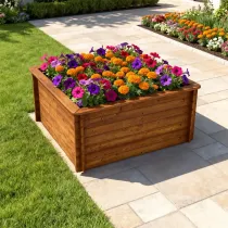 Raised Garden Bed – 2m x 2m – 965mm Height