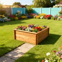 Raised Garden Bed – 2m x 2m – 697mm Height