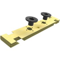 44mm Filtration Plank for 8ft Pond with 2 x 1.5in holes including fittings