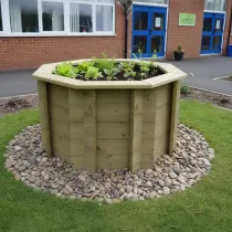 Raised Garden Bed – 4ft Octagonal – 697mm Height
