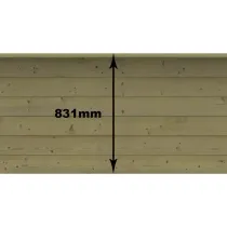 Raised Garden Bed – 1.5m x 1.5m – 831mm Height