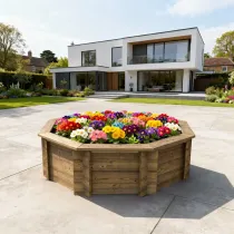 Raised Garden Bed – 6ft Octagonal – 563mm Height