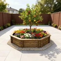 Raised Garden Bed – 8ft Octagonal – 429mm Height