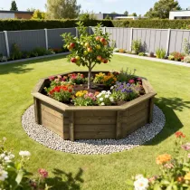 Raised Garden Bed – 8ft Octagonal – 563mm Height