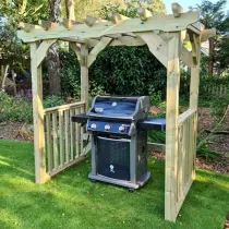 Lilly Timber BBQ Shelter