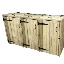 Deluxe Triple Bin Store