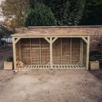 Heavy Duty Log Store 6ft x 12ft