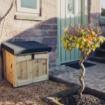 Wooden Parcel Box