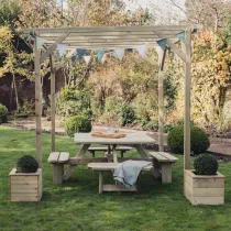 Heavy Duty Pergola 2.4m x 2.4m