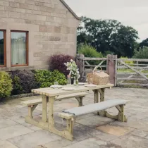 Lunar Picnic Table 1500mm Long