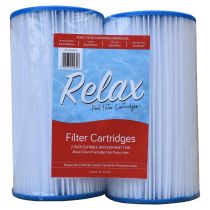 Relax Pool Replacement Filter Cartridge for Intex Cartridge Filter Pump Units