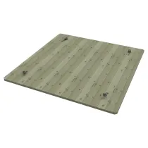 Heavy Duty Wooden Lid for 1.5m x 1.5m Sand Pit