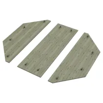 Heavy Duty Wooden Lid for 8ft Octagonal Sand Pit