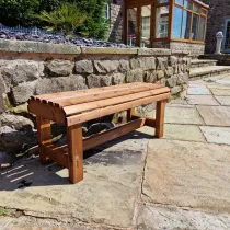 Valley Backless Garden Bench