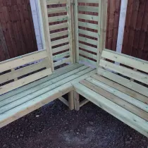 Vilamoura Corner Arbour Seats 4