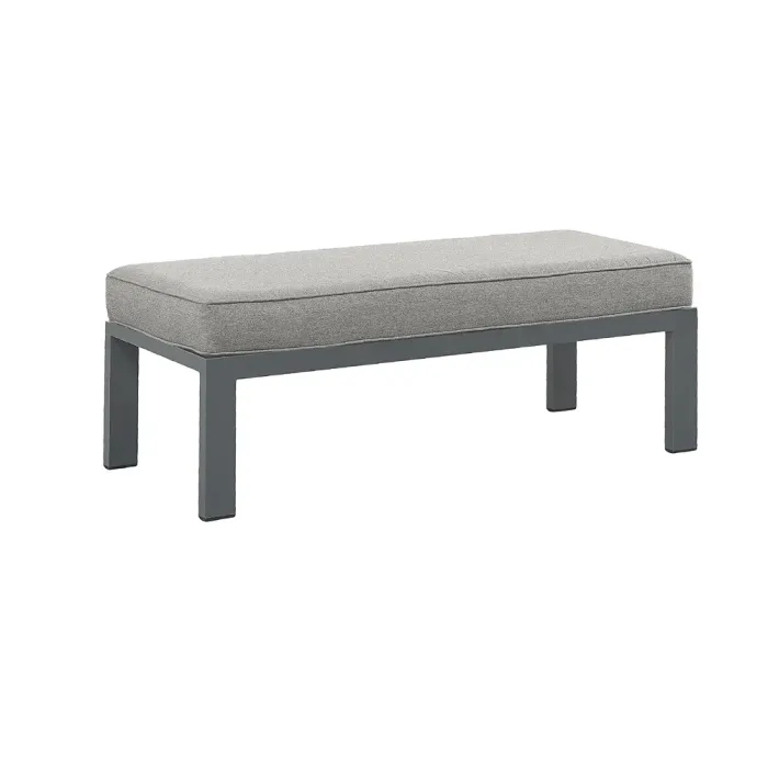 Grey Tutbury Large Bench