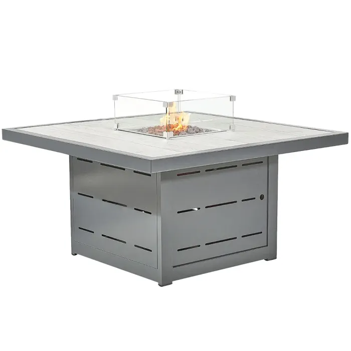 Grey Tutbury Firepit Table