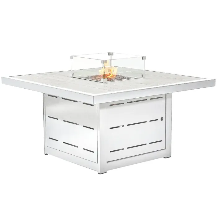 White Tutbury Firepit Table