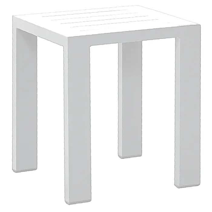White Tutbury Side table
