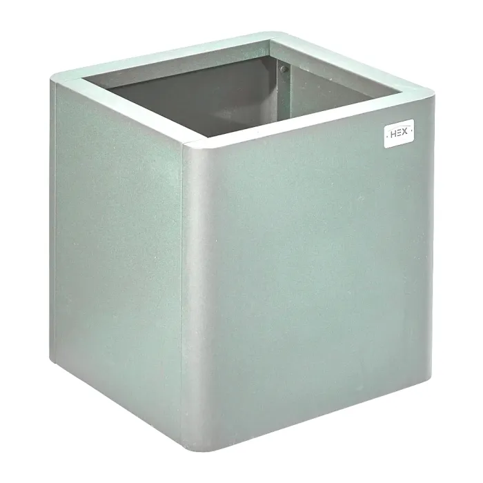 Hanbury Pistachio Colour Planter - 400 x 400 x 400
