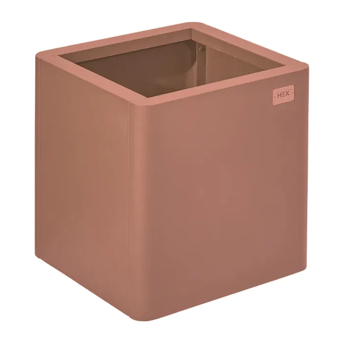 Hanbury Rust Colour Planter - 400 x 400 x 400