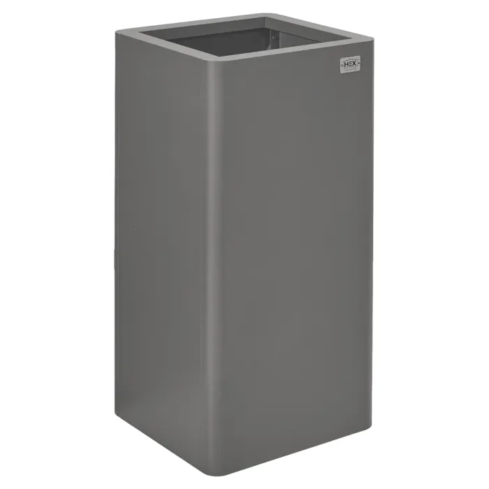Hanbury Grey Colour Planter - 400 x 400 x 800