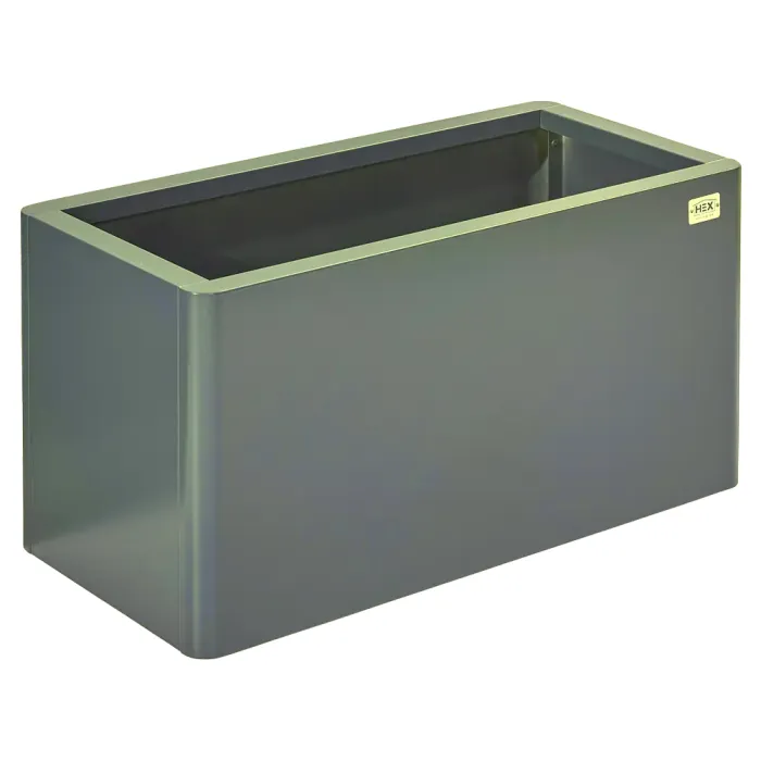 Hanbury Forest Colour Planter - 800 x 400 x 400