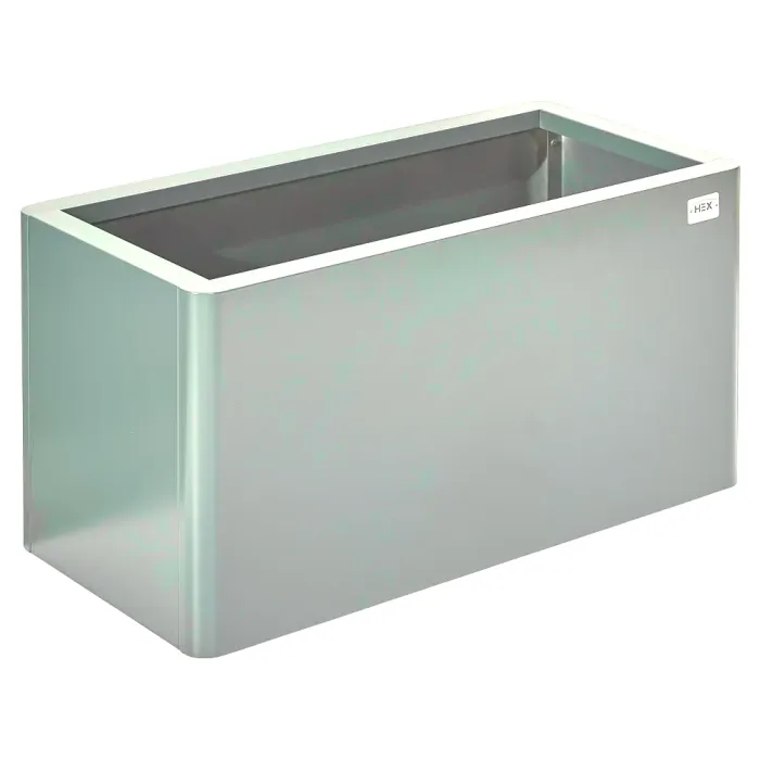Hanbury Pistachio Colour Planter - 800 x 400 x 400
