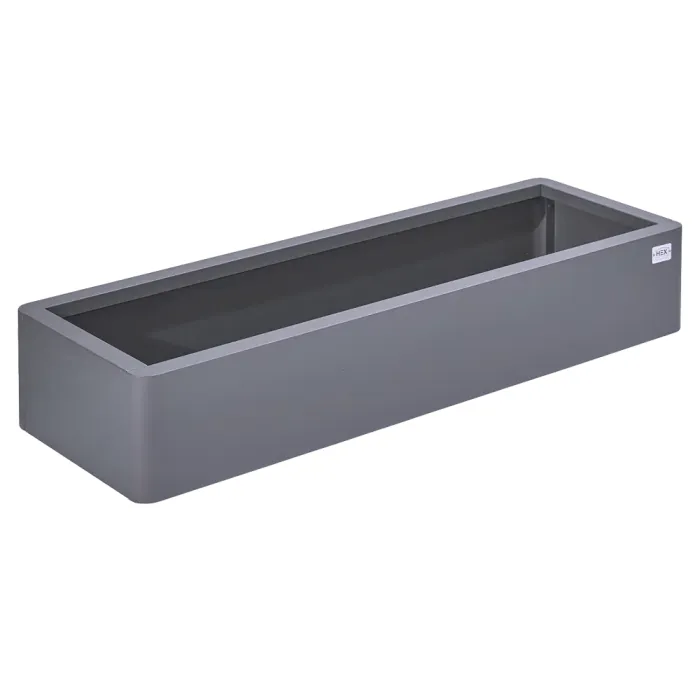 Hanbury Grey Colour Planter - 1200 x 200 x 400