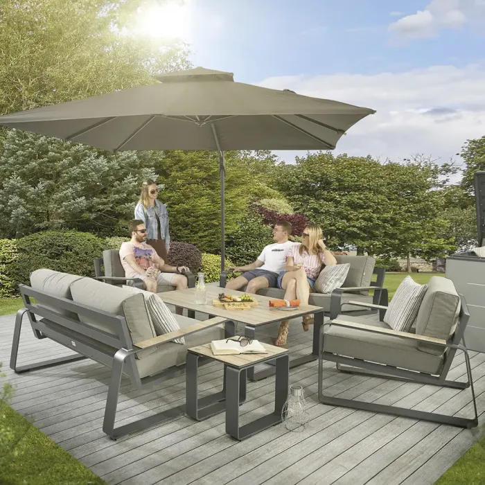Sandon Rectangular Table with 2 Sofas and 2 Chairs