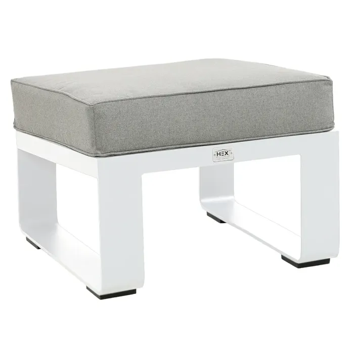 White Sandon Foot Stool