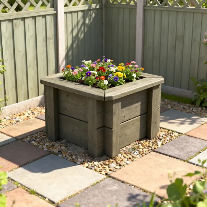 Raised Garden Bed – 0.5m x 0.5m – 295mm Height