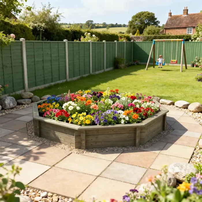 Raised Garden Bed – 10ft Octagonal – 429mm Height