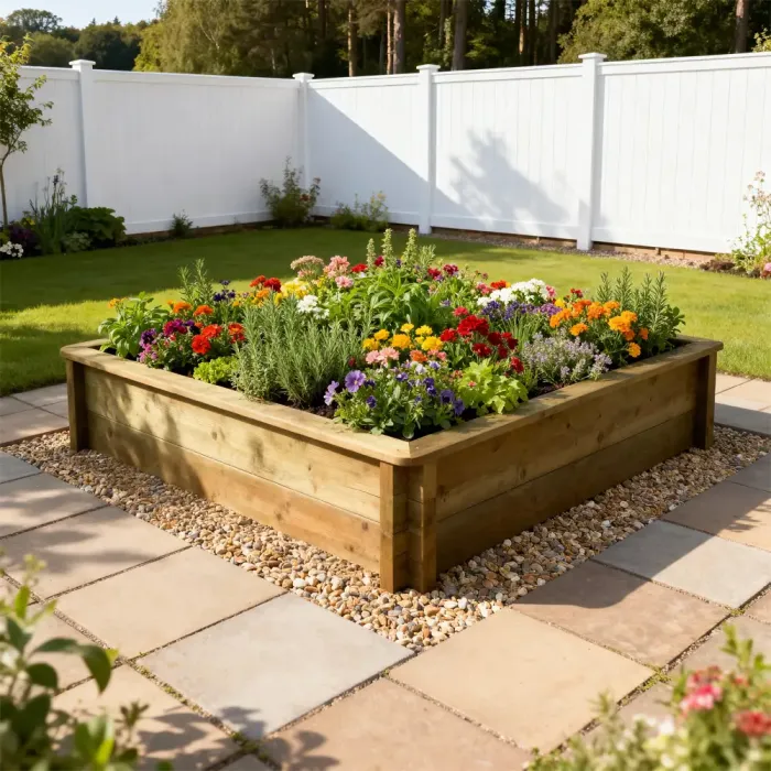 Raised Garden Bed – 1.5m x 1.5m – 295mm Height