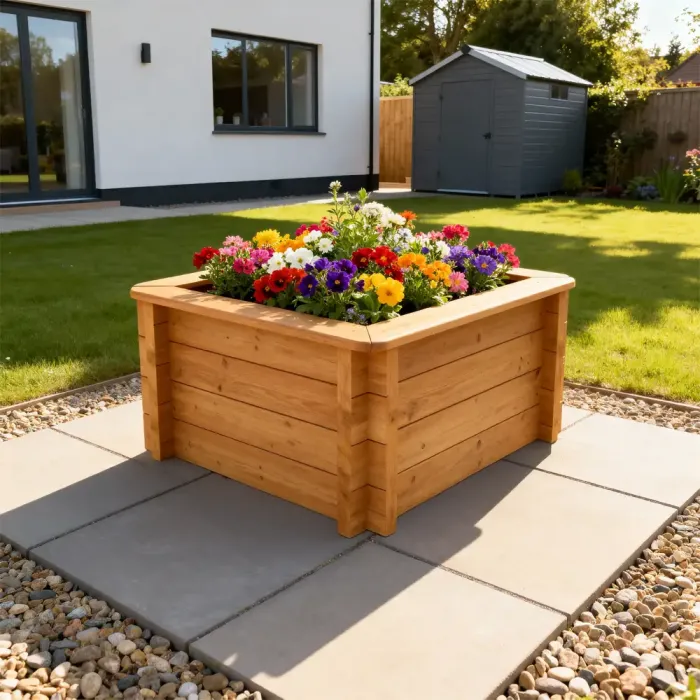 Raised Garden Bed – 1m x 1m – 563mm Height
