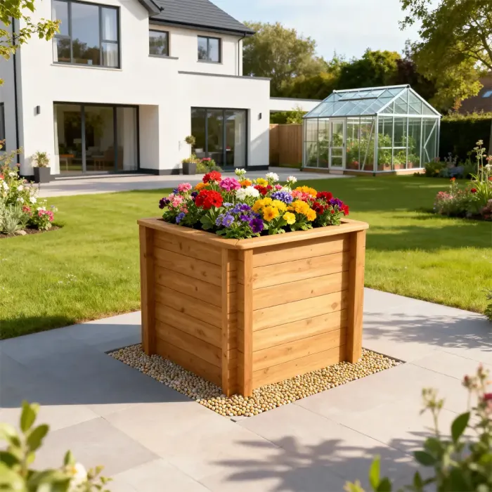 Raised Garden Bed – 1m x 1m – 965mm Height