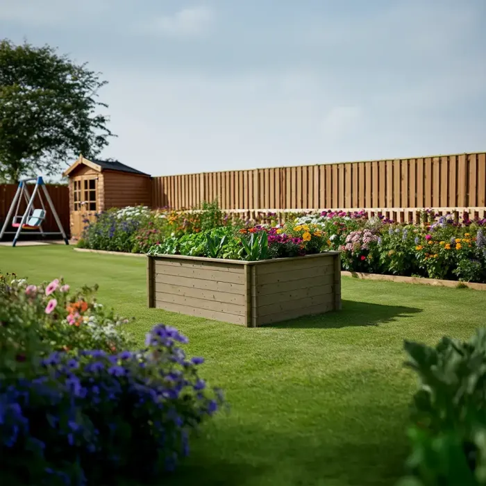 Raised Garden Bed – 2m x 1.5m – 831mm Height